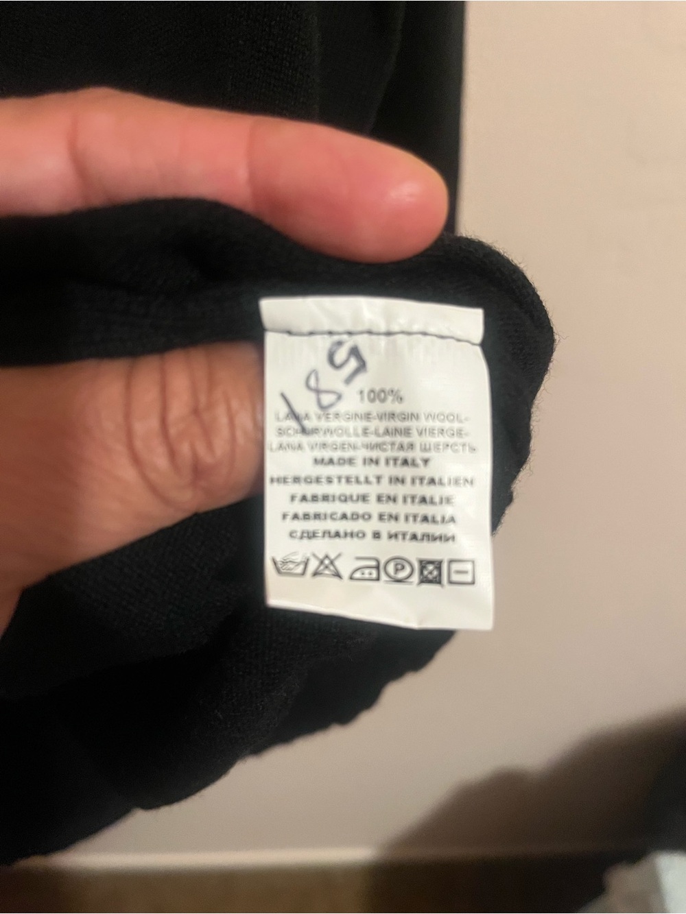 Barney’s New York Black Polo Sweater - Picture 6 of 6